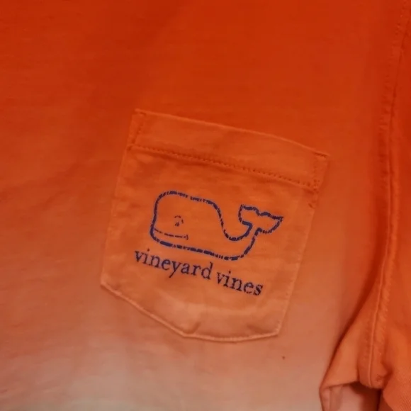 Vineyard Vines Whale Dip Dye Long Sleeve Tee size Medium, colorful, p… - Picture 7 of 9